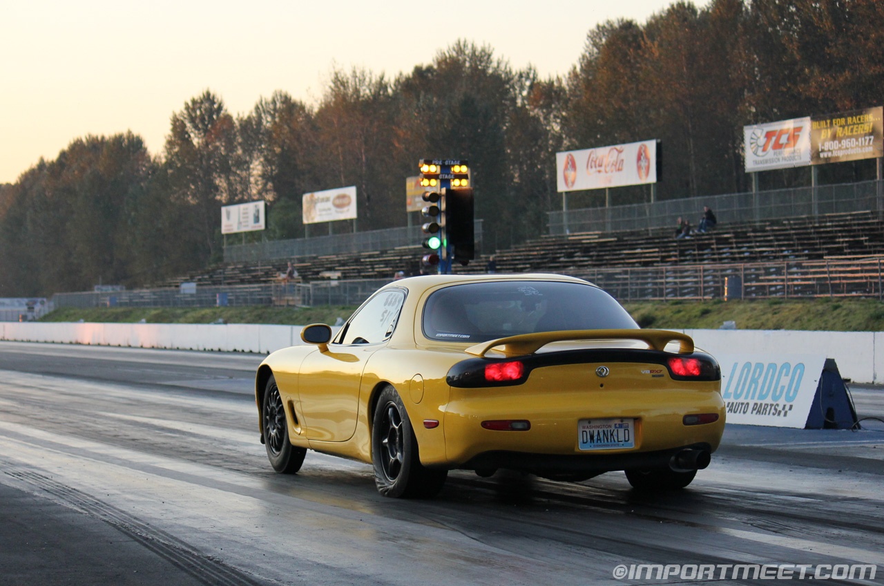 Drift Games - Josh's FC RX-7 looking particularly yellow