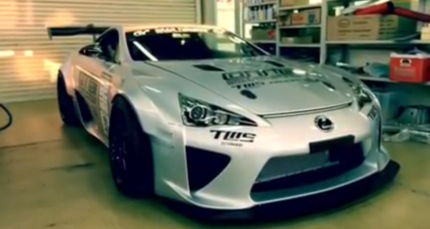 Lexus lfa drift